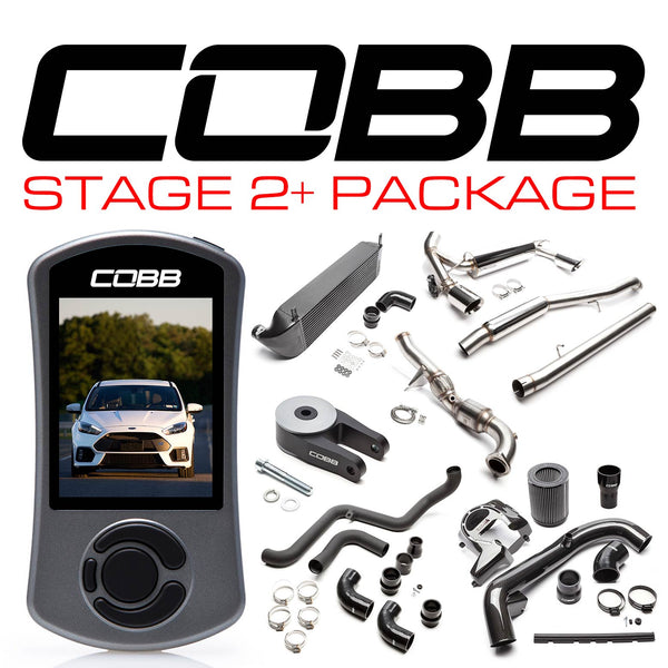 COBB TUNING FORD STAGE 2+ POWER PACKAGE BLACK FOCUS RS 2016-2018